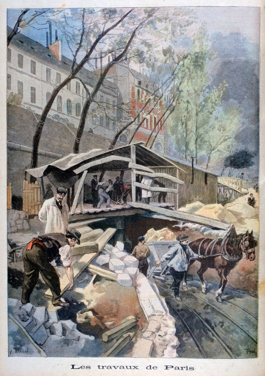 Arbeiderpartiet i Paris, 1899. av Fortuné Méaulle
