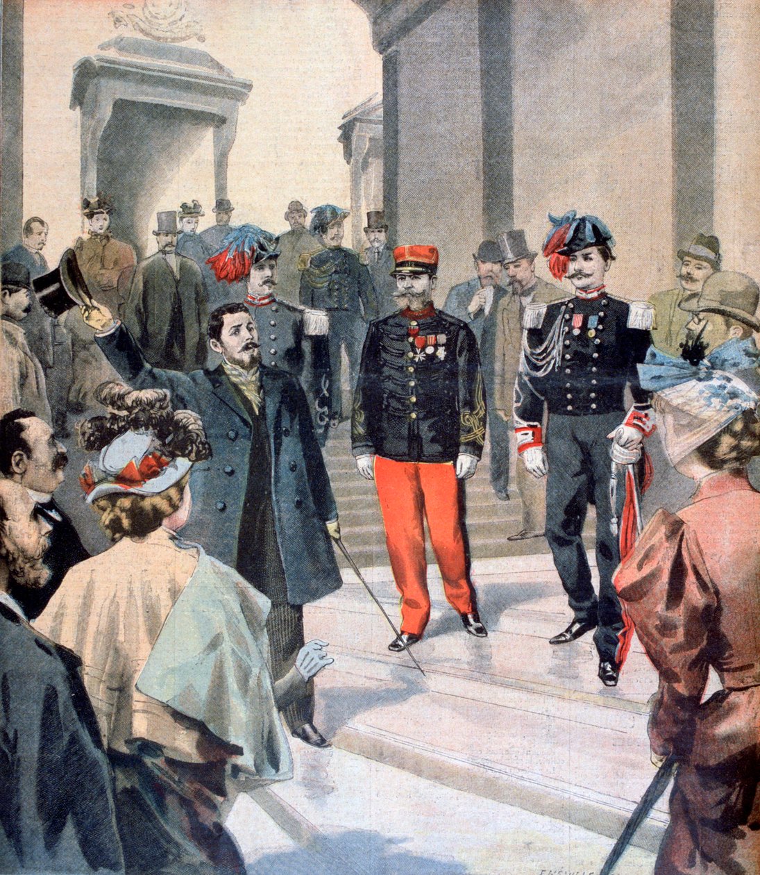 Patrioten, 1895 av Fortuné Méaulle