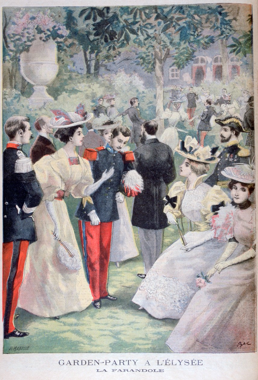 Farandole, 1895 av Fortuné Méaulle