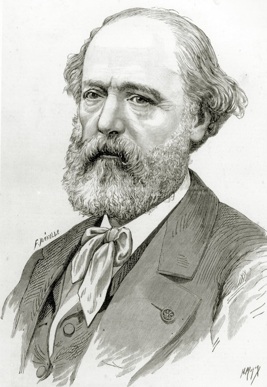 Eugene Viollet-le-Duc av Fortune Louis Meaulle