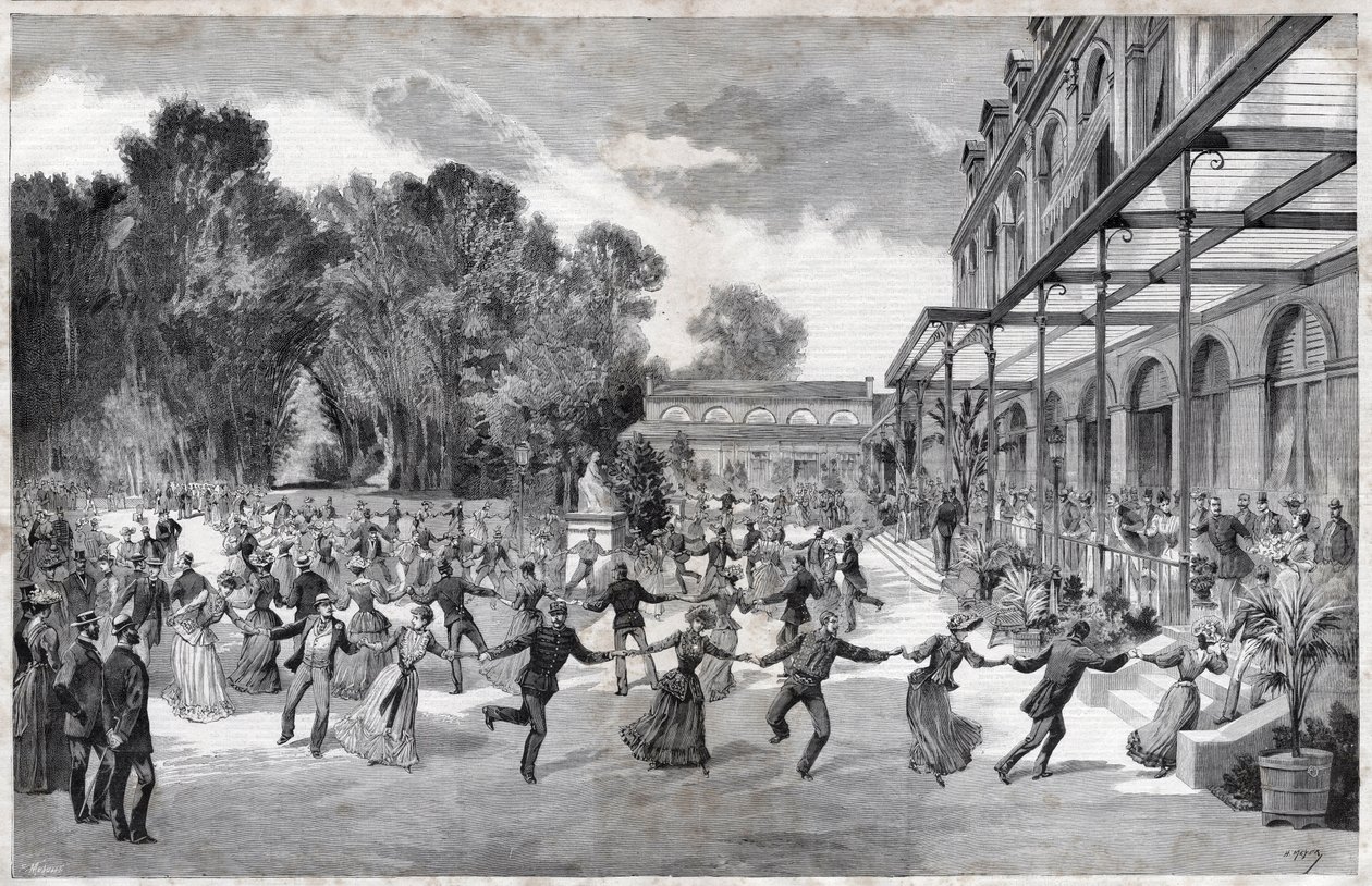 Paris, Elysee-palasset av Fortune Louis Meaulle