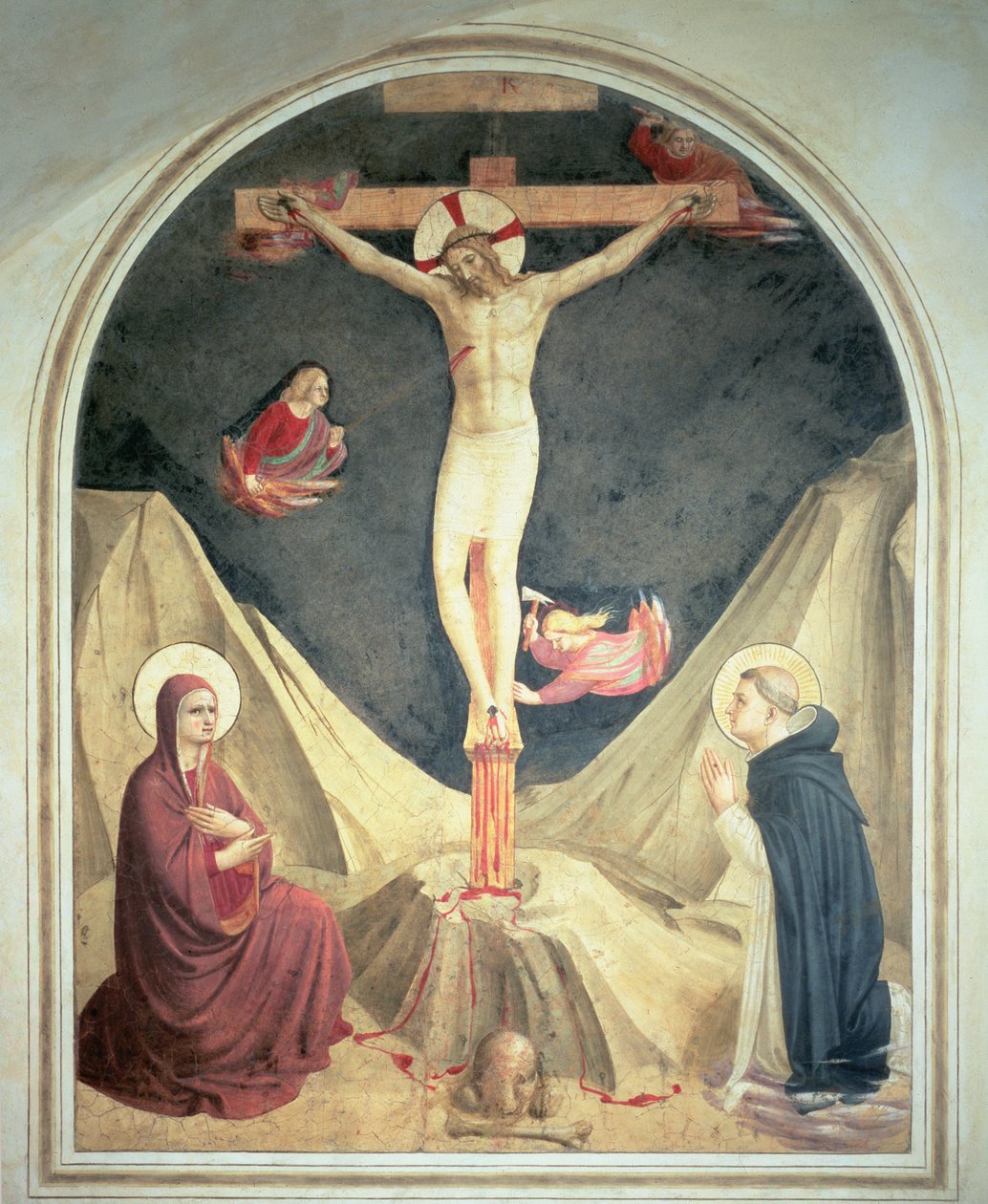 Korsfestelsen, 1442 av Fra Angelico
