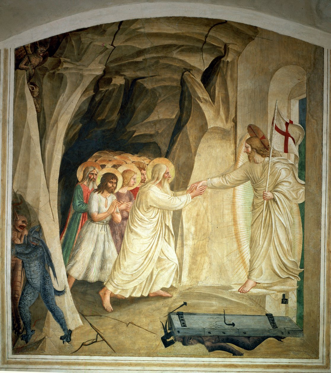 Nedstigningen til Limbo, 1442 av Fra Angelico