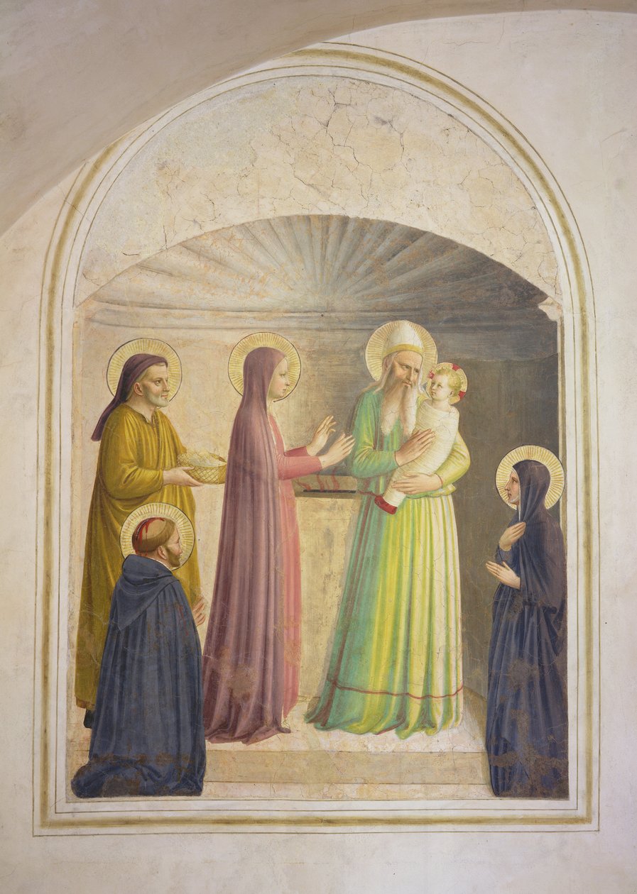 Presentasjonen i tempelet, 1442 av Fra Angelico