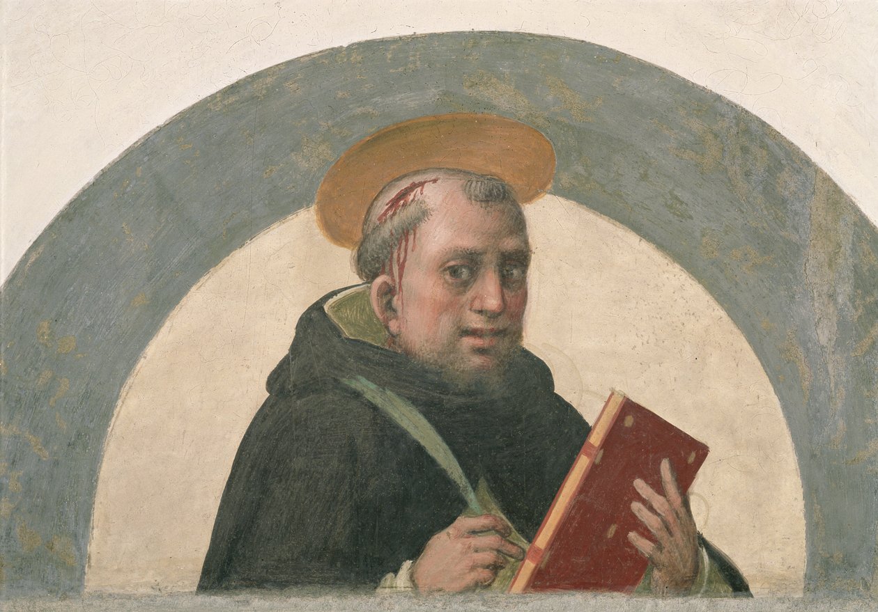 St. Peter Martyr (1205-52) av Fra Bartolommeo