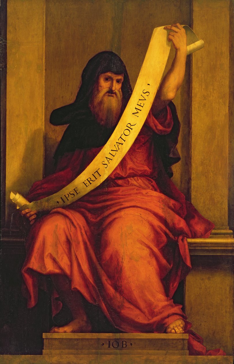 Profeten Job av Fra Bartolommeo