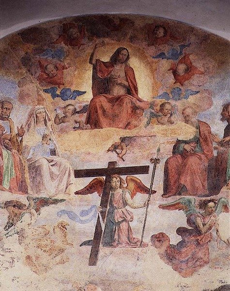 Last Judgment (fresco) (detalj av 78937) av Fra Bartolomeo