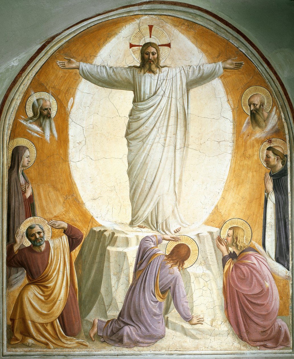 Transfigurasjon av Fra (c.1387 1455) Angelico