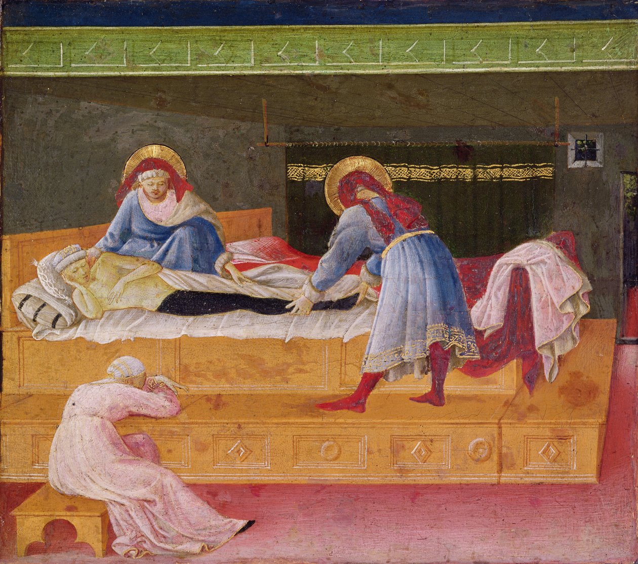 Saints Cosmas og Damian Healing Justin, 1445 av Fra Angelico