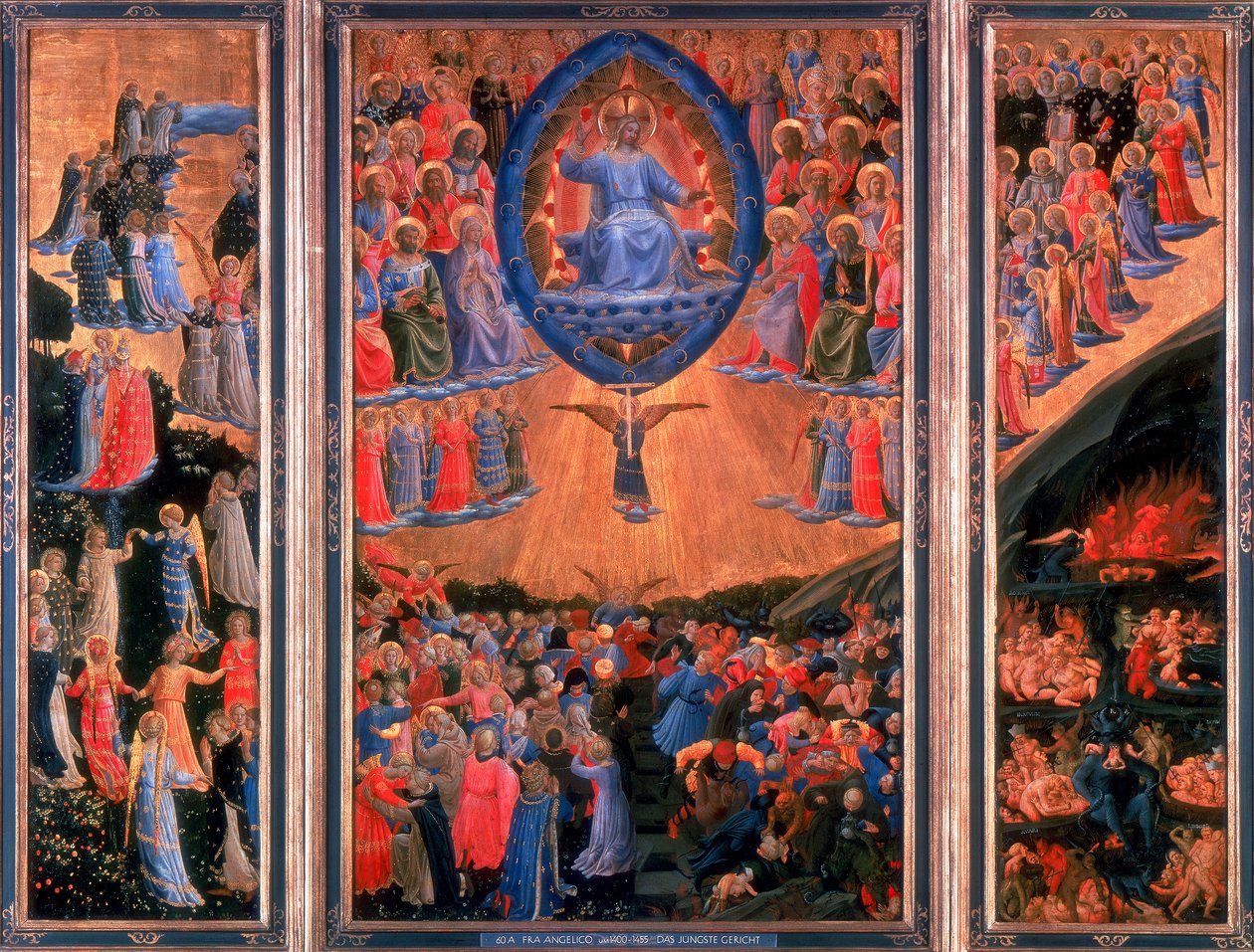 Den siste dommen, c1420-1455 av Fra Angelico