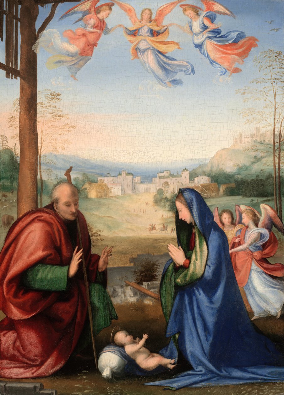 Fødselen, 150407. av Fra Bartolomeo