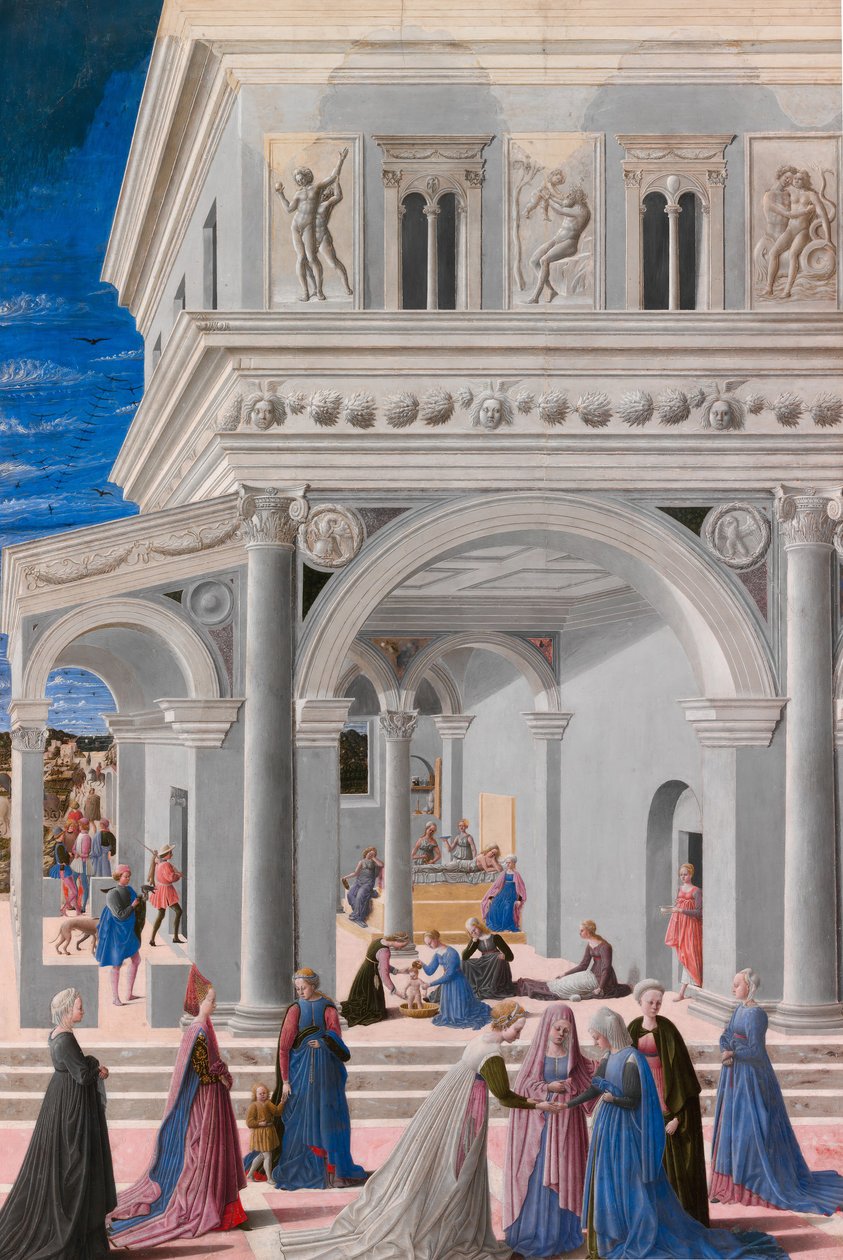 Jomfruens fødsel, 1467. av Fra Carnevale