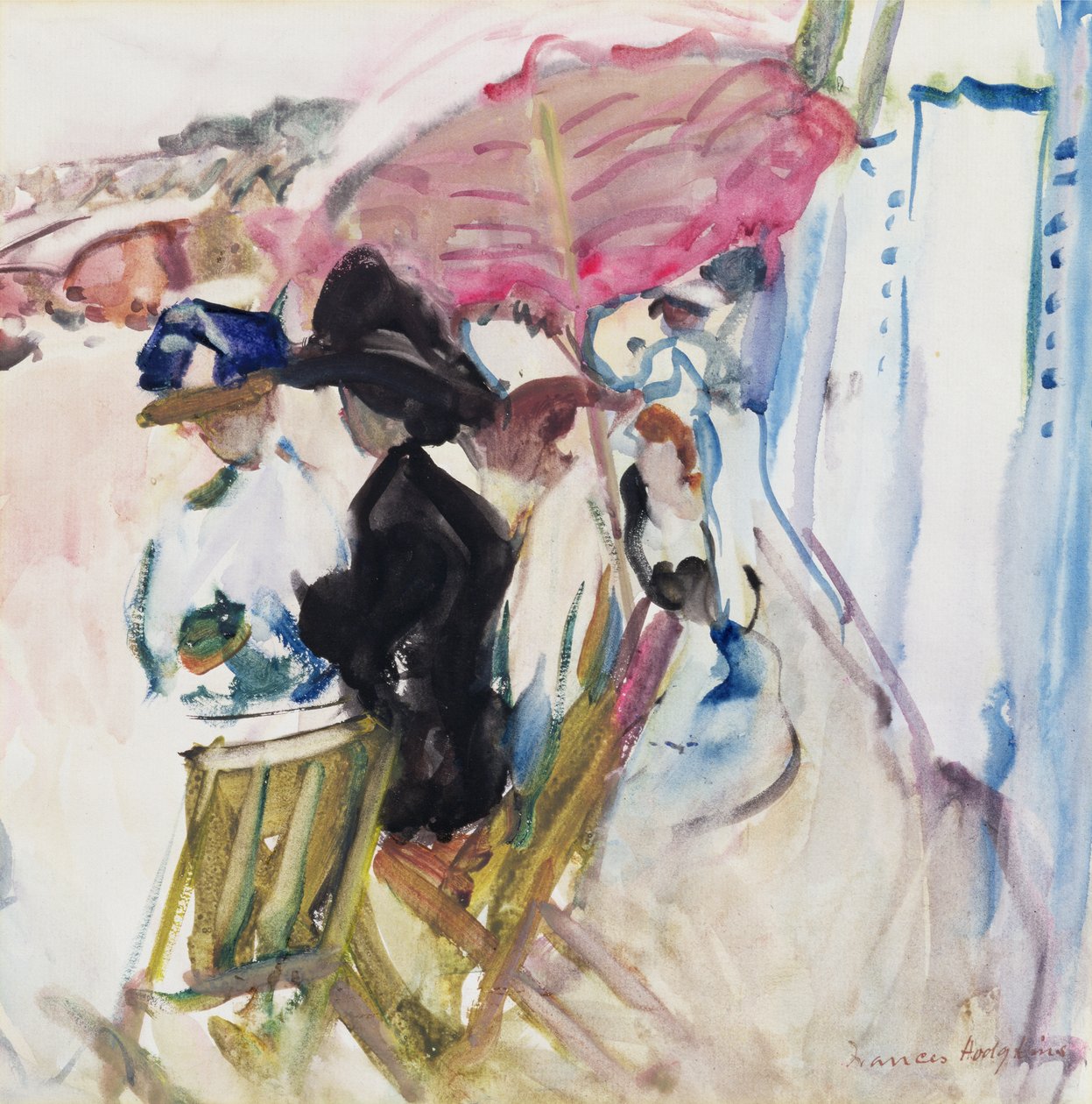 På stranden av Frances Hodgkins