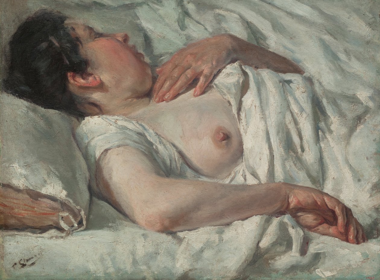 Kvinne sover av Francesc Gimeno