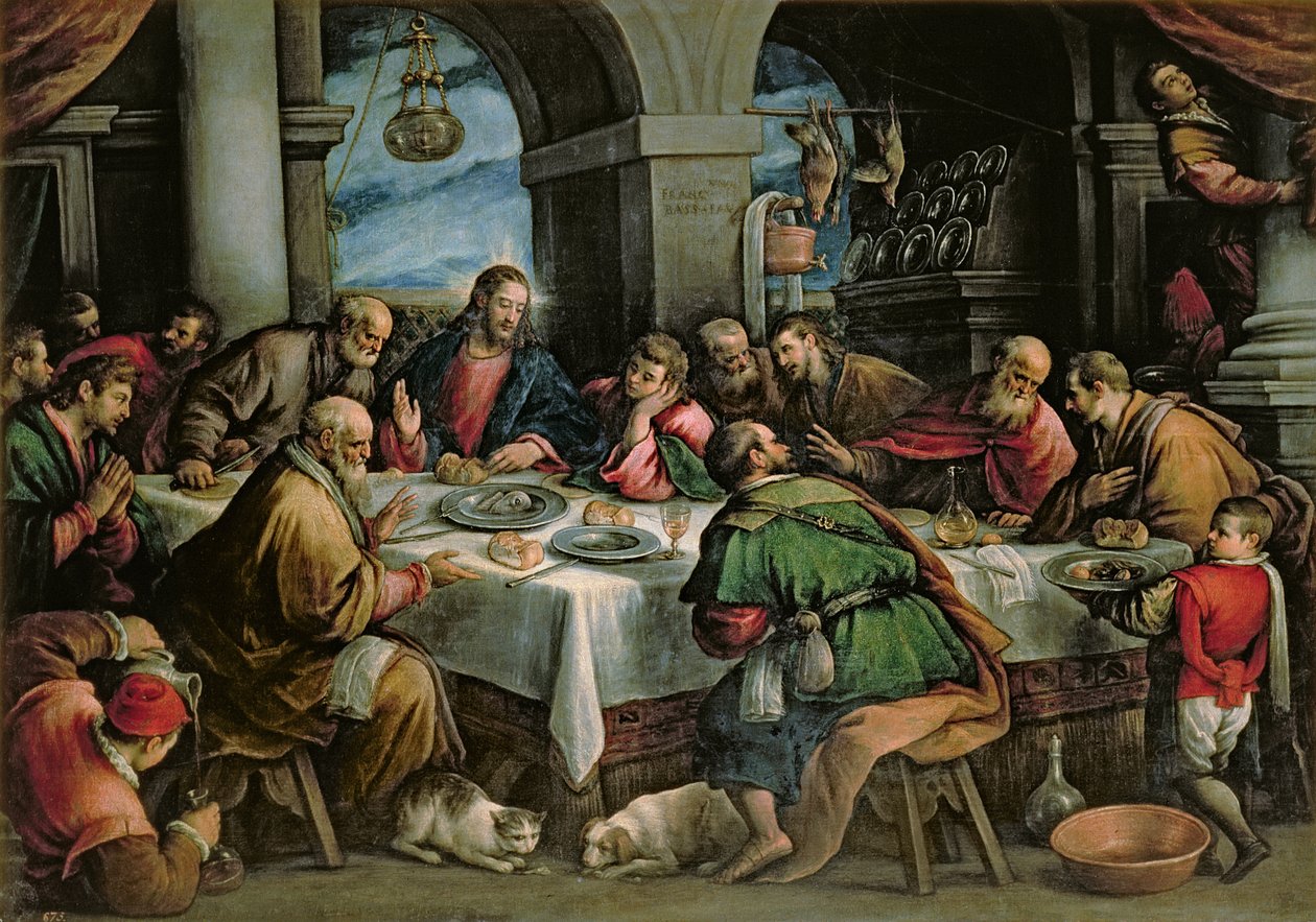 Det siste måltid av Francesco Bassano