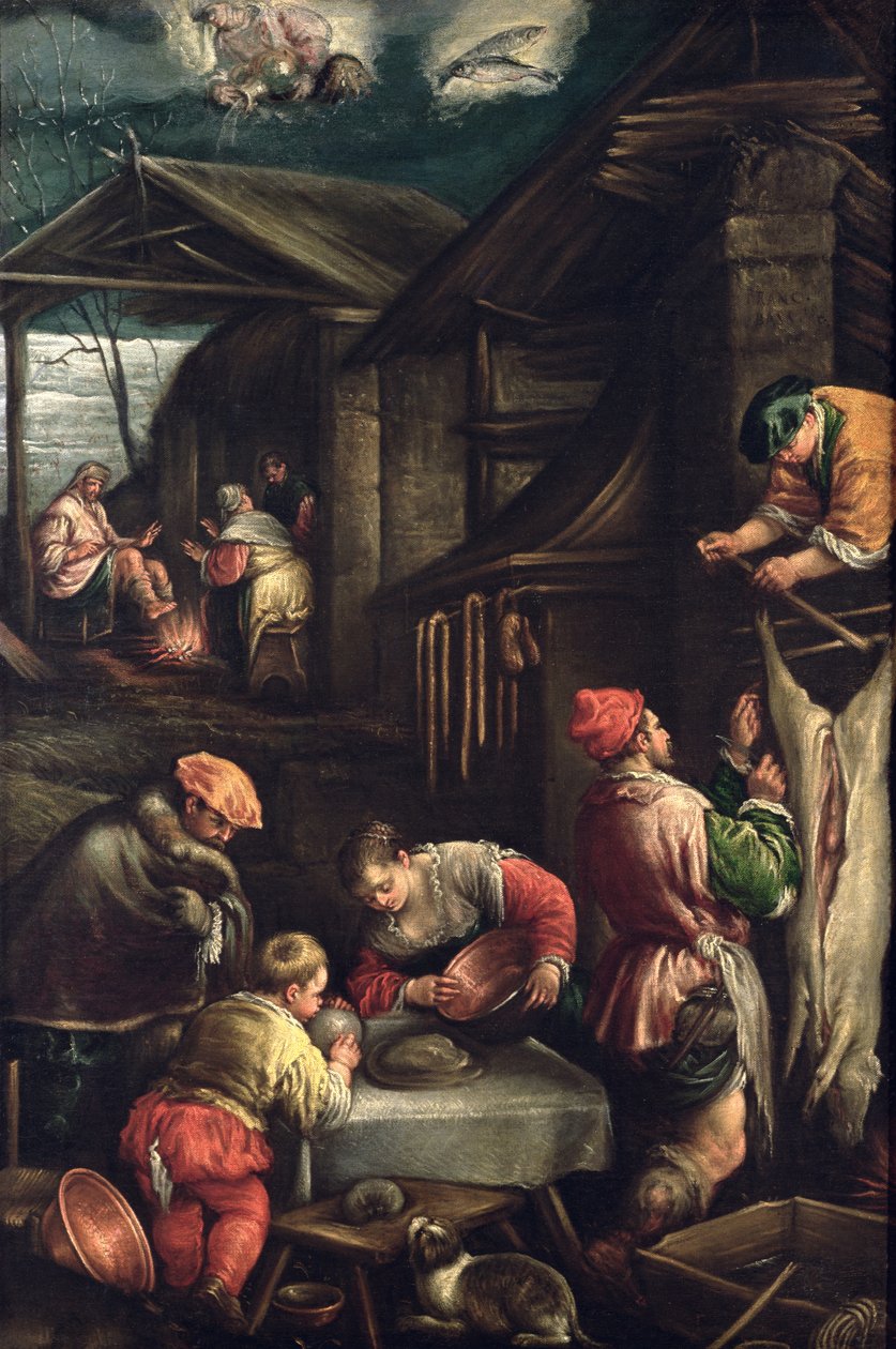 Vinter (Slakteren) ca. 1580 av Francesco Bassano
