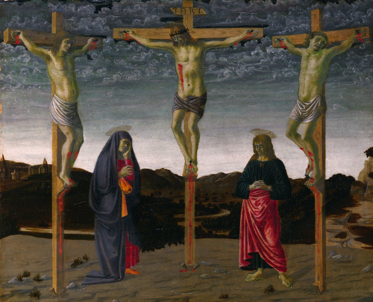 Korsfestelsen av Francesco Botticini