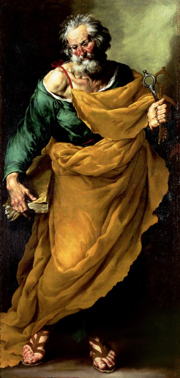 St. Peter av Francesco Fracanzano