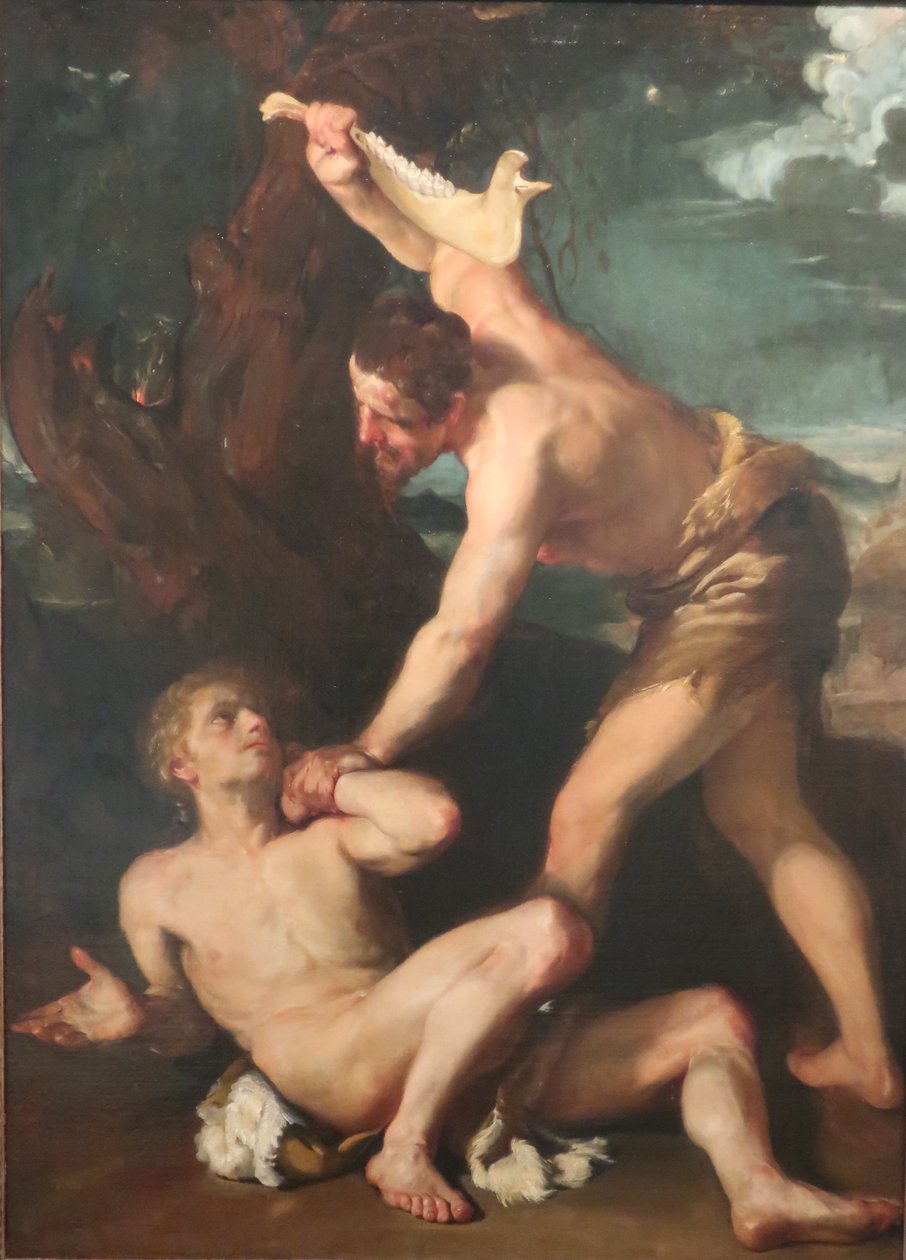 Kain dreper Abel av Francesco Maffei