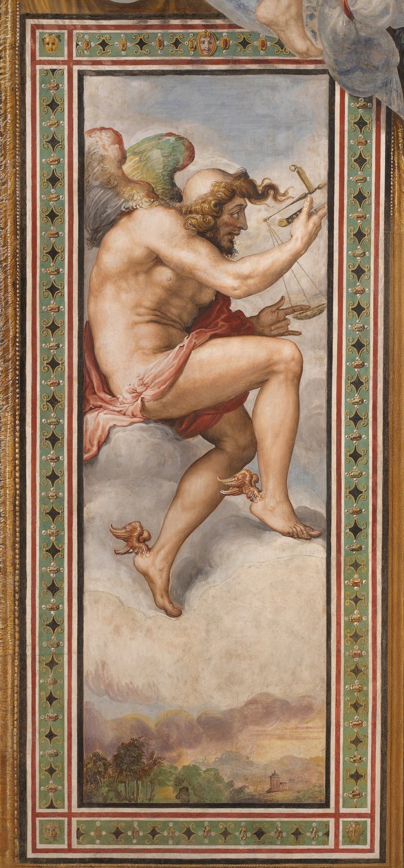 Time as Occasion (Kairos) av Francesco de Rossi Salviati Cecchino