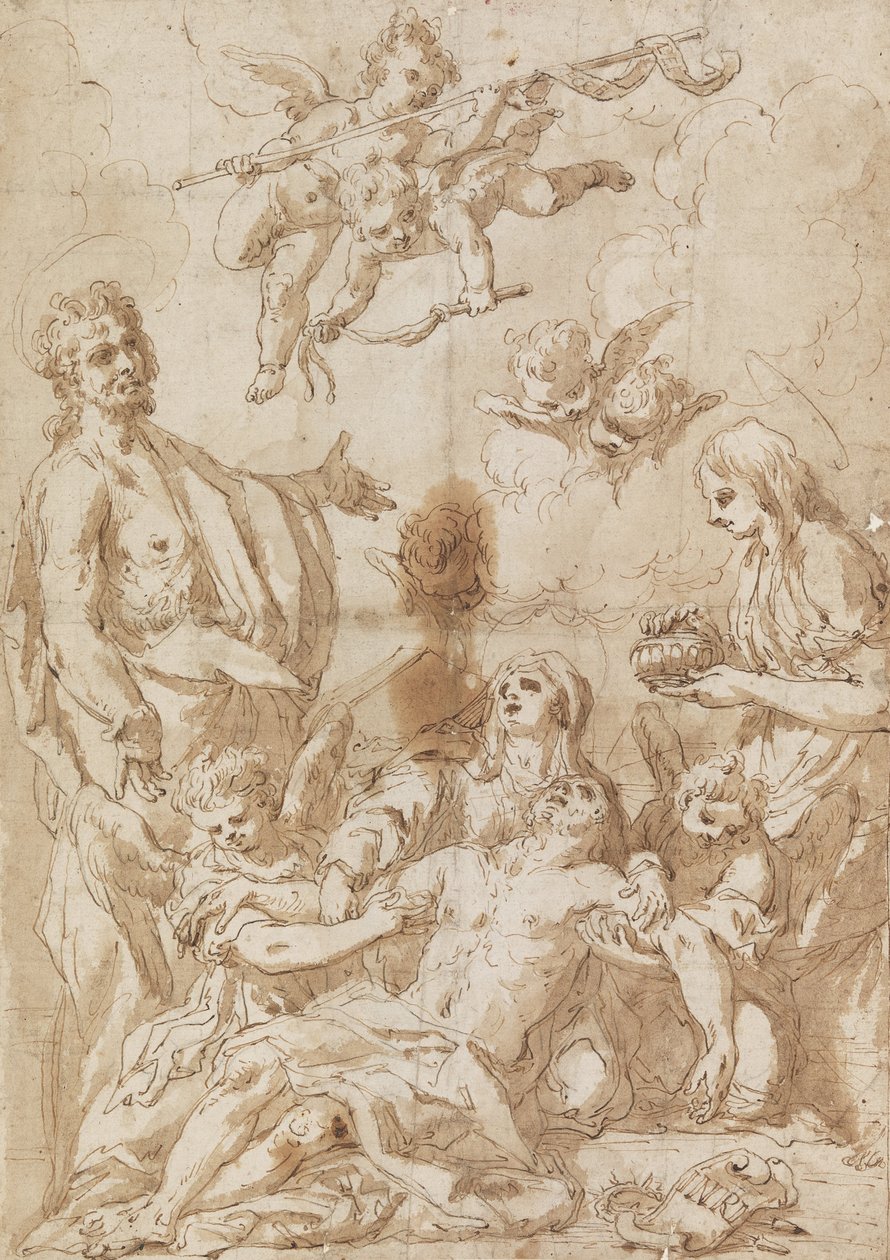 Klagesang over Kristus av Francesco Saverio Mergolo