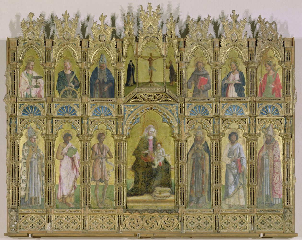 Arzignano-polyptyken av Francesco Squarcione