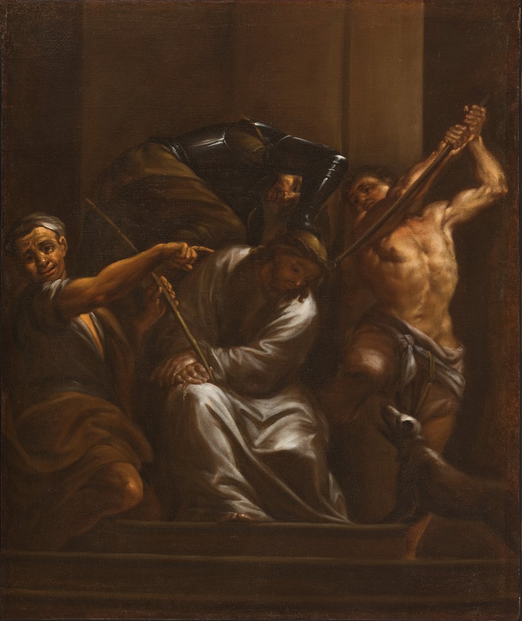Kroningen med torner, ca.1700 av Francesco Trevisani