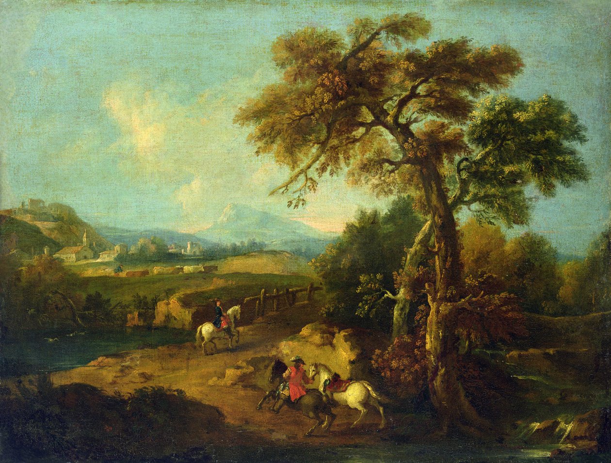 Landskap av Francesco Zuccarelli
