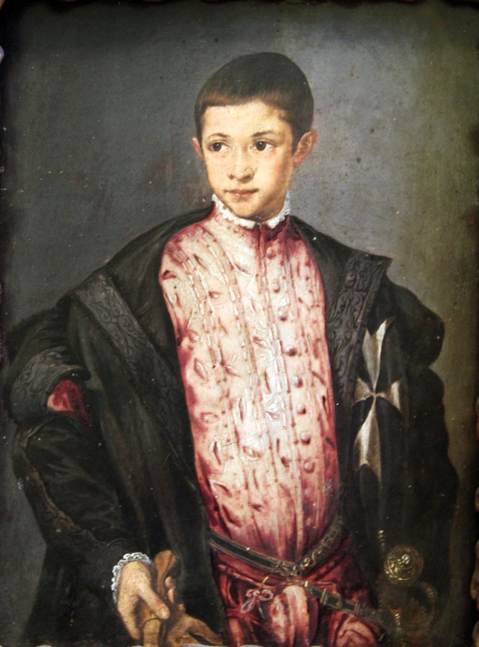 Ranuccio Farnese (1530-1565) av Francesco de Rossi