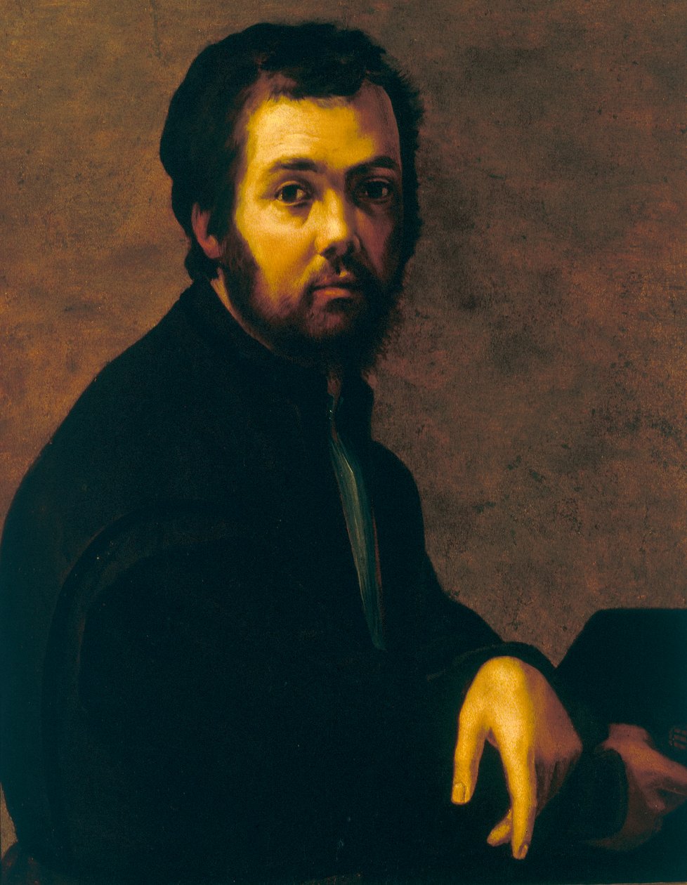 Portrett av en mann av Francesco de Rossi Salviati Cecchino