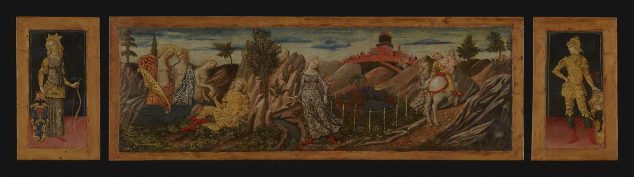 Historien om Oenone og Paris av Francesco di Giorgio  