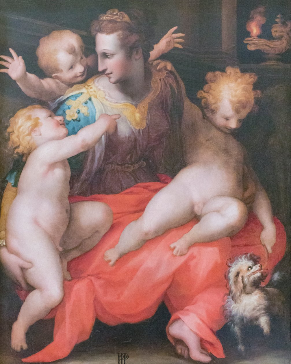 Allegorisk figur av Francesco (1544 97) Morandini