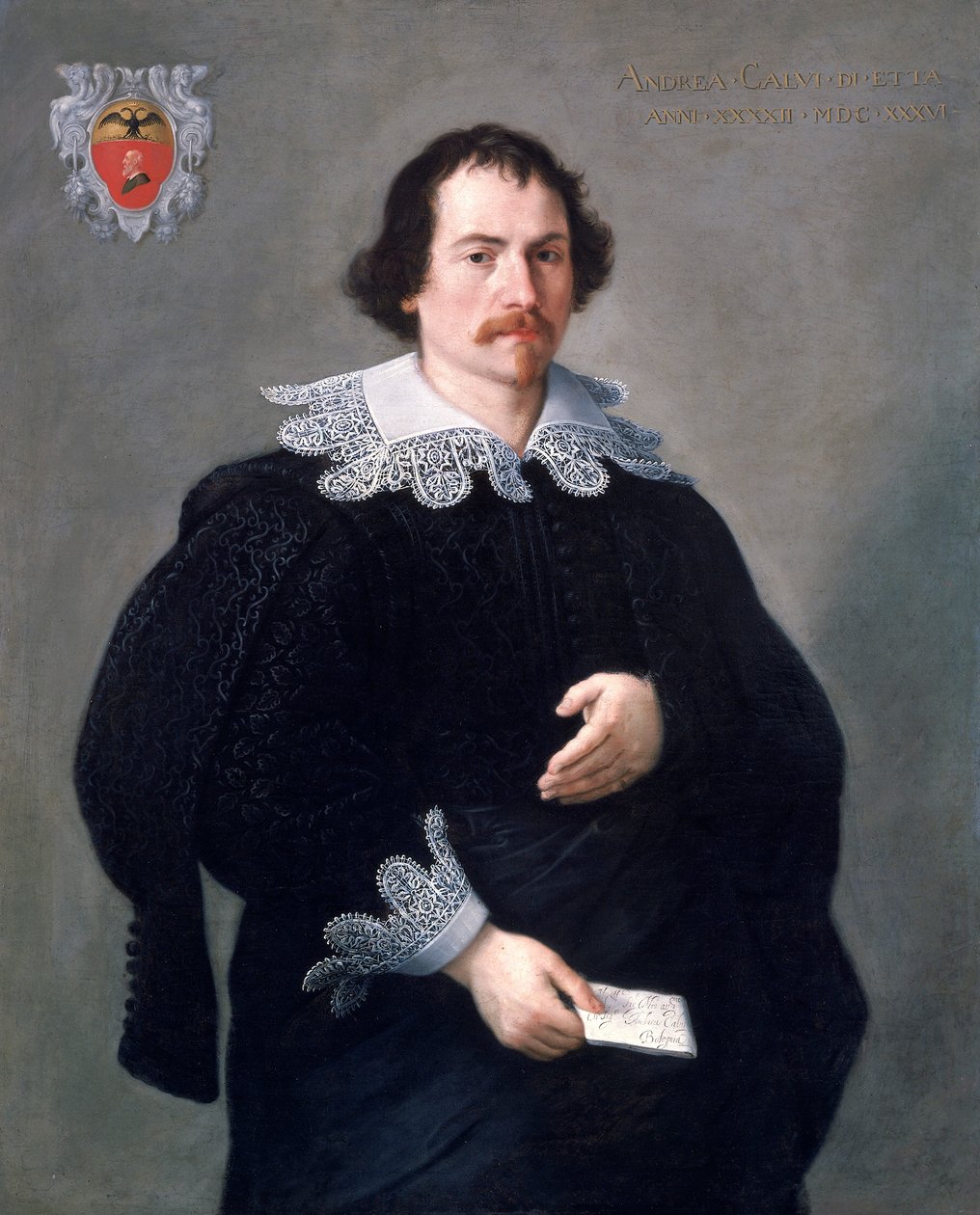 Andrea Calvi f. 1590, 1636. av Francesco Albani