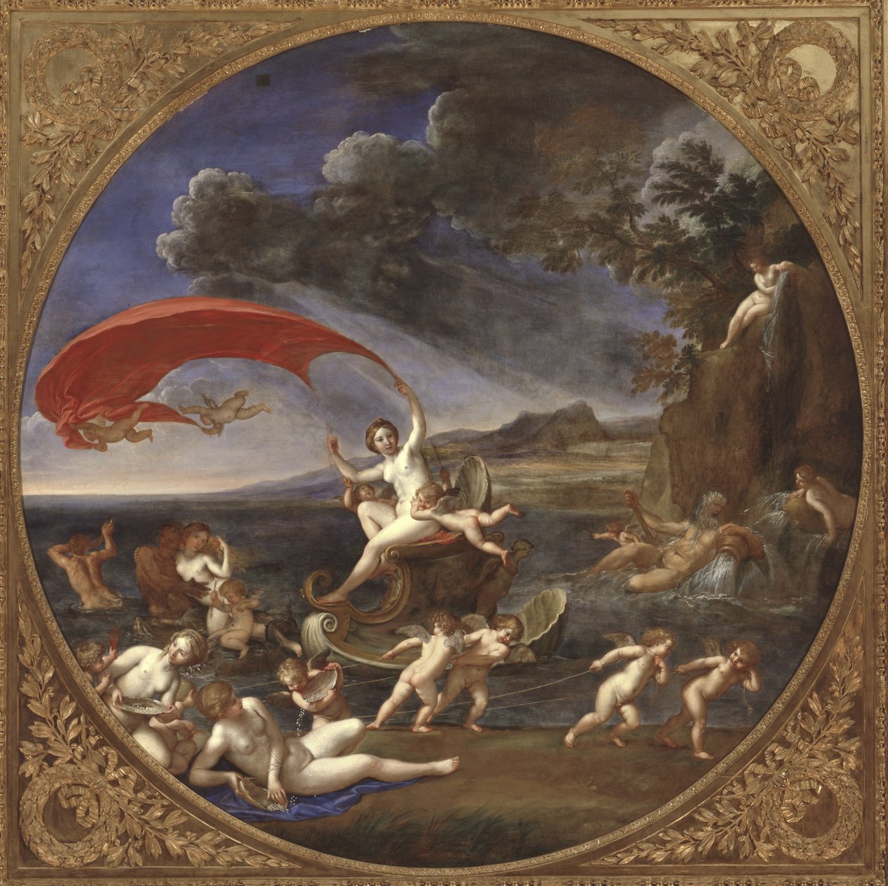 Element av vann, 1625-28 av Francesco Albani