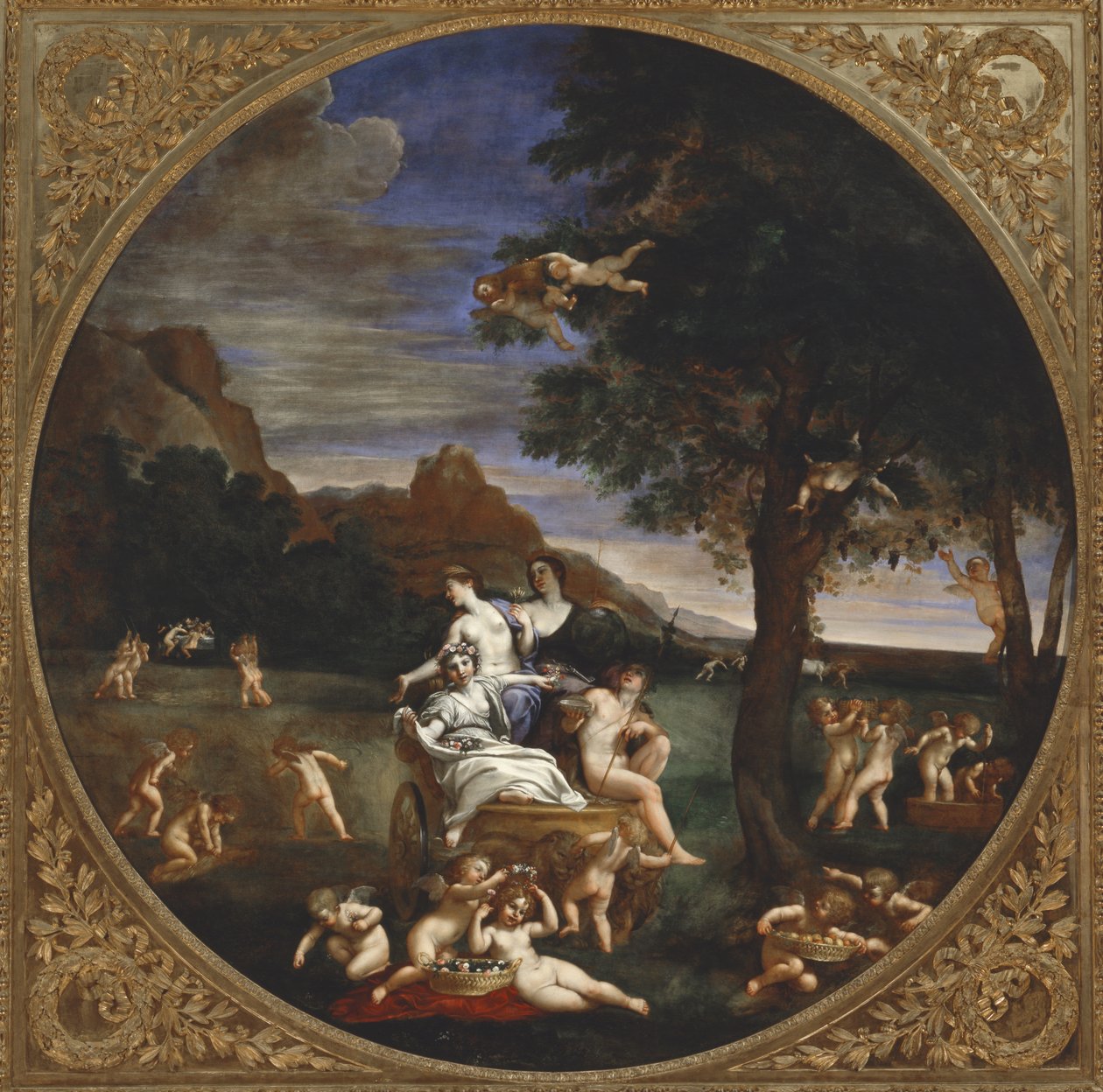 Jordens element, 1625-28 av Francesco Albani