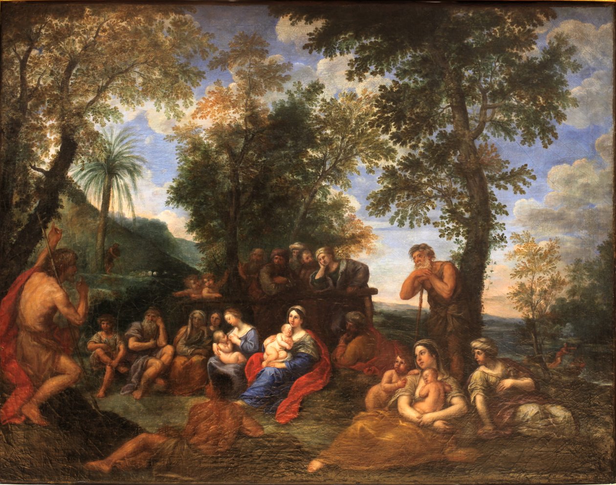 Predikasjon av døperen Johannes av Francesco Albani