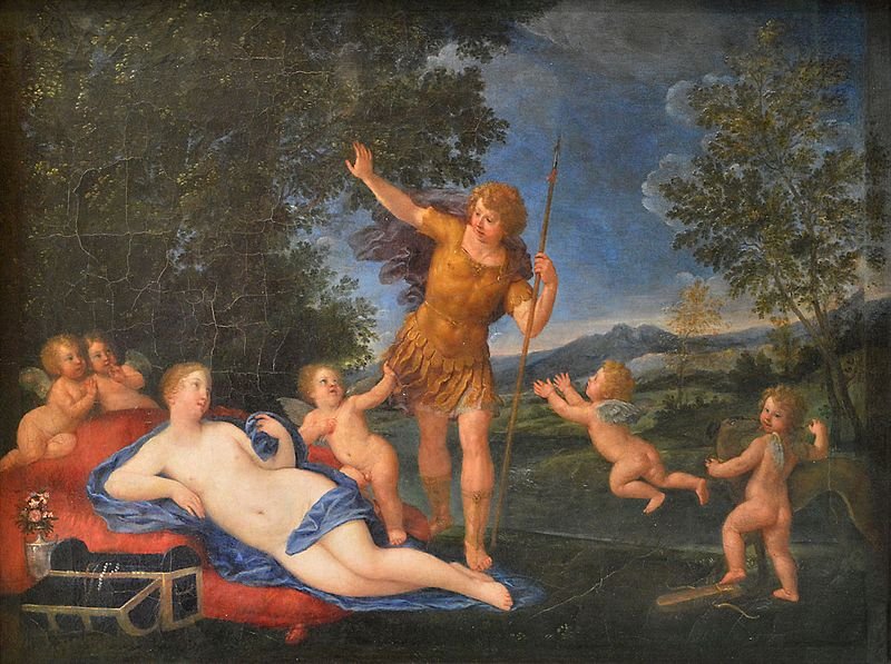 Venus og Adonis av Francesco Albani
