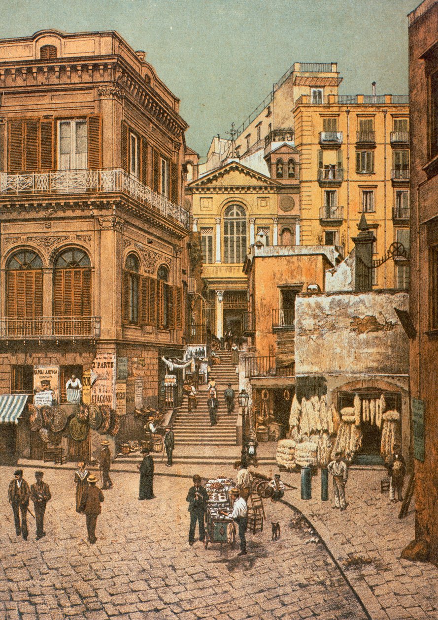 Gradelle fra San Giuseppe, i Napoli av Francesco Aversano