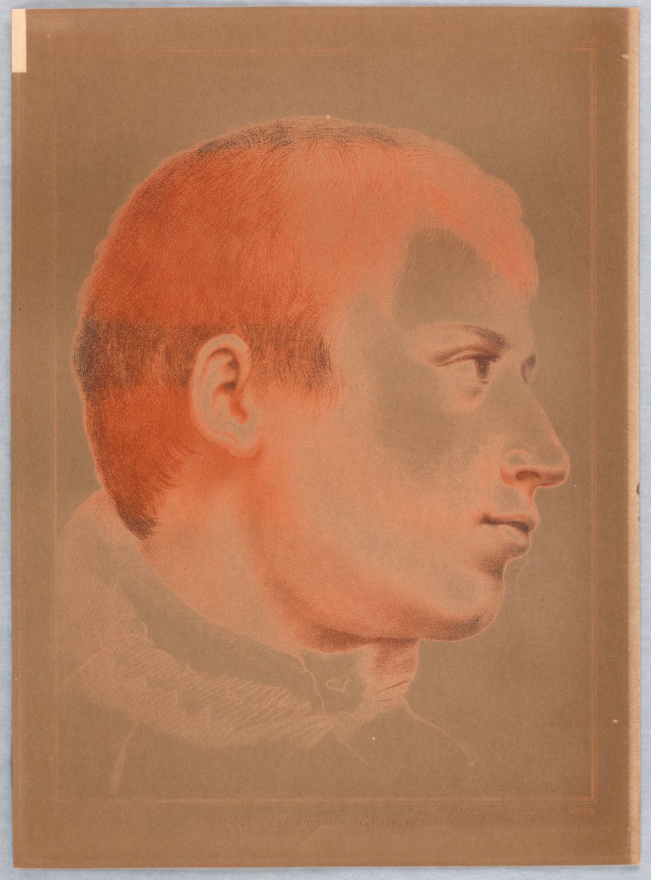 En ung manns hode av Francesco Bartolozzi