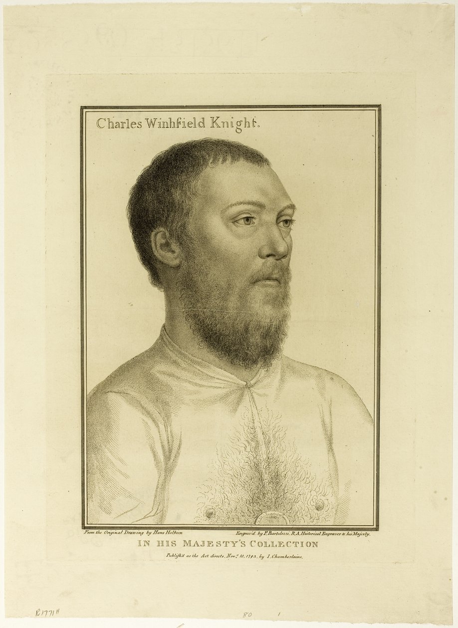 Charles Wingfield av Francesco Bartolozzi