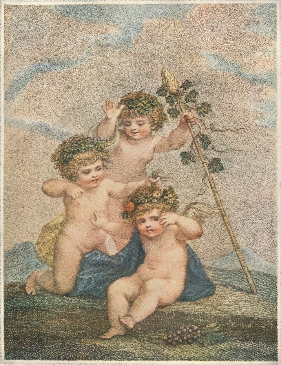 Cupids, 1903 av Francesco Bartolozzi