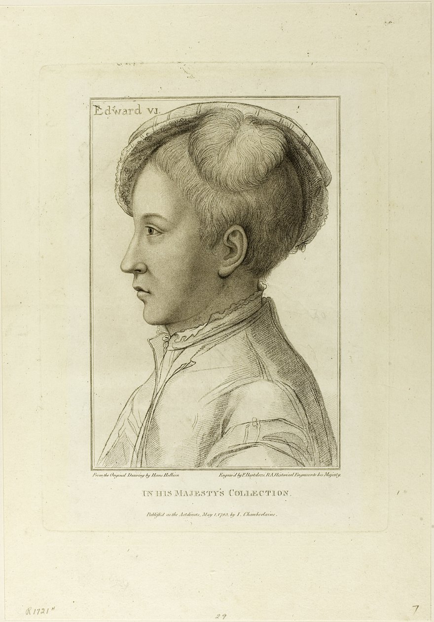 Edvard VI av Francesco Bartolozzi
