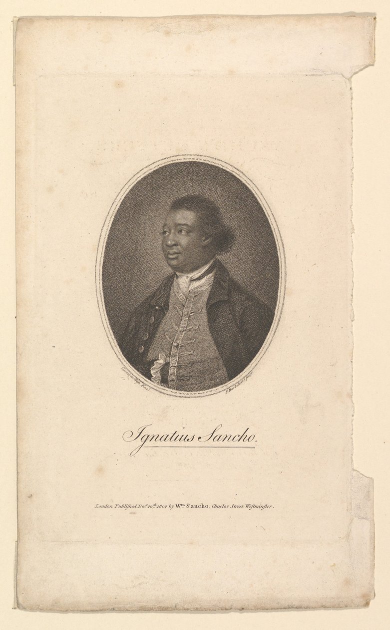 Ignatius Sancho, 1802. av Francesco Bartolozzi
