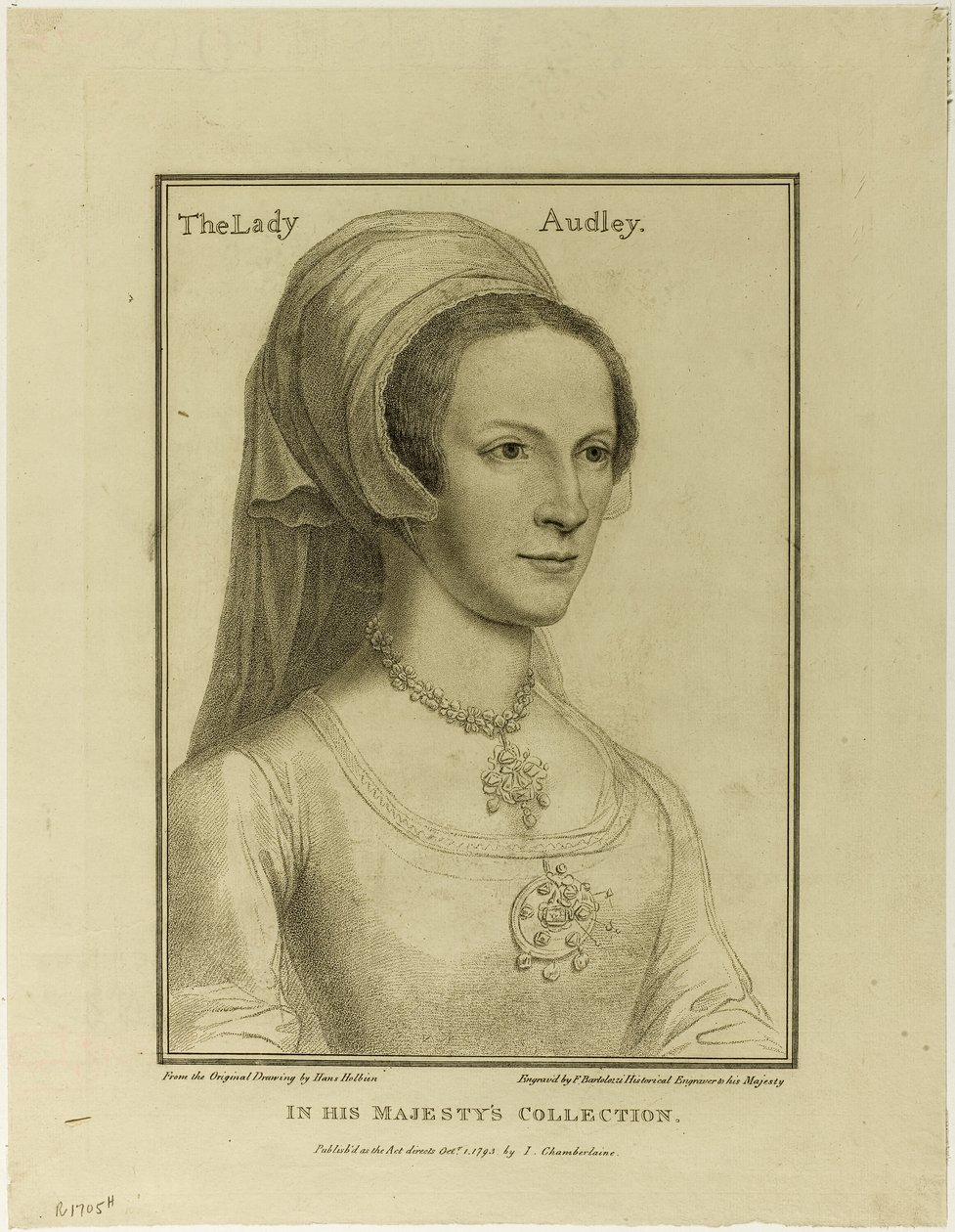 Lady Audley av Francesco Bartolozzi