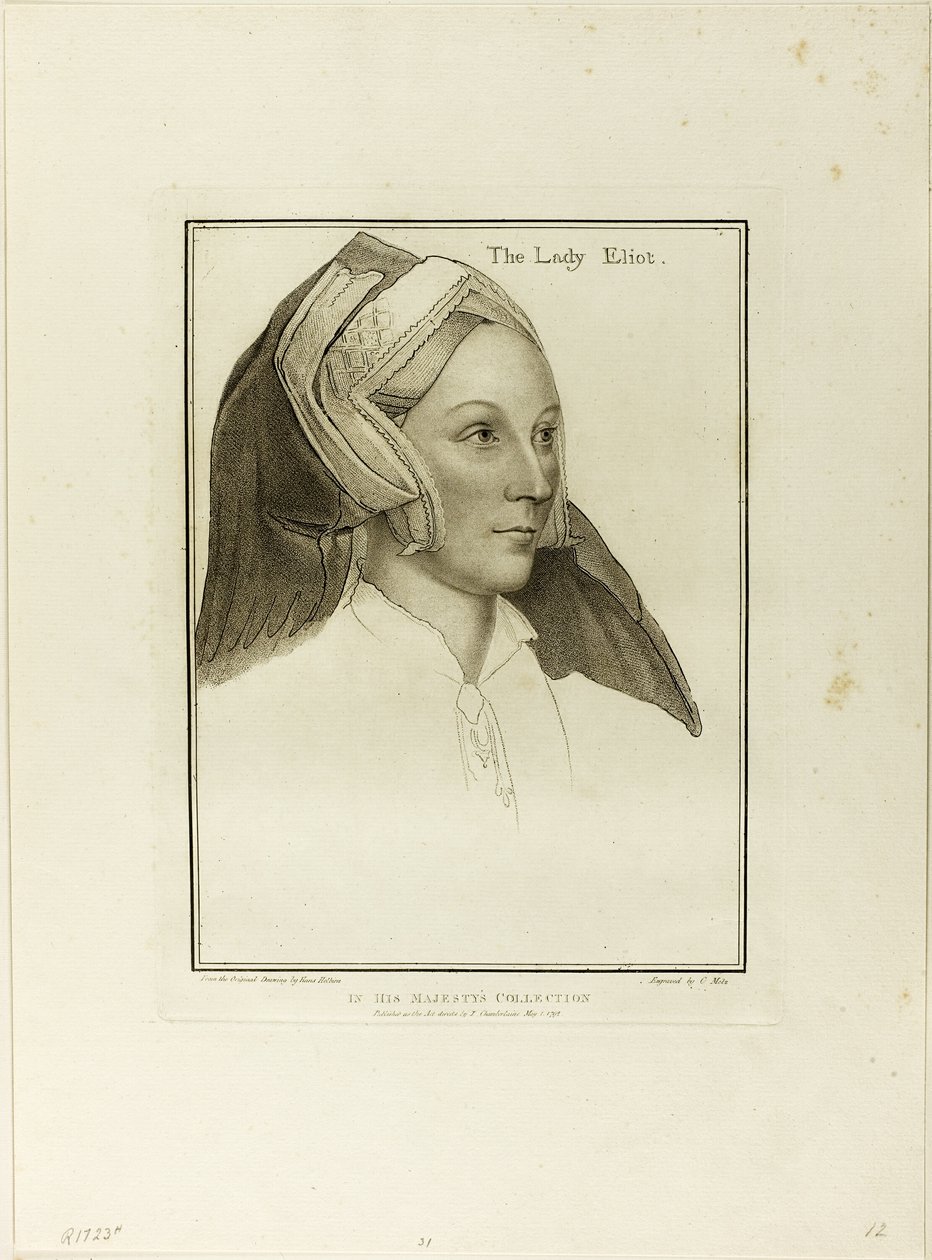 Lady Elyot av Francesco Bartolozzi