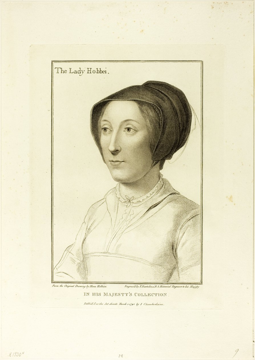 Lady Hobby av Francesco Bartolozzi