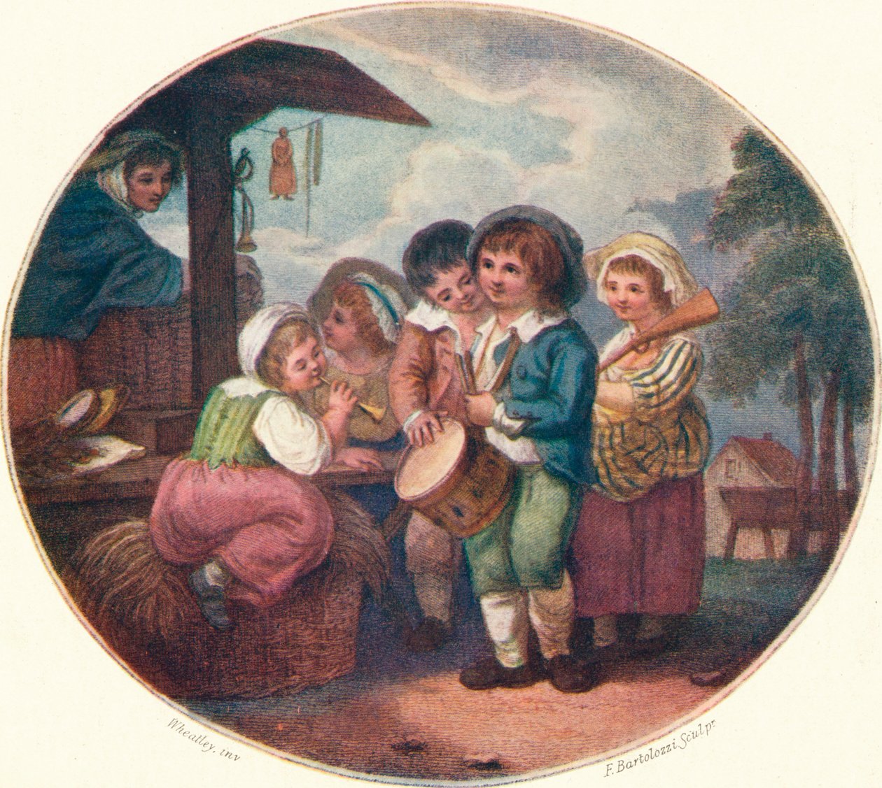 The Fair, c1870, 1903 av Francesco Bartolozzi