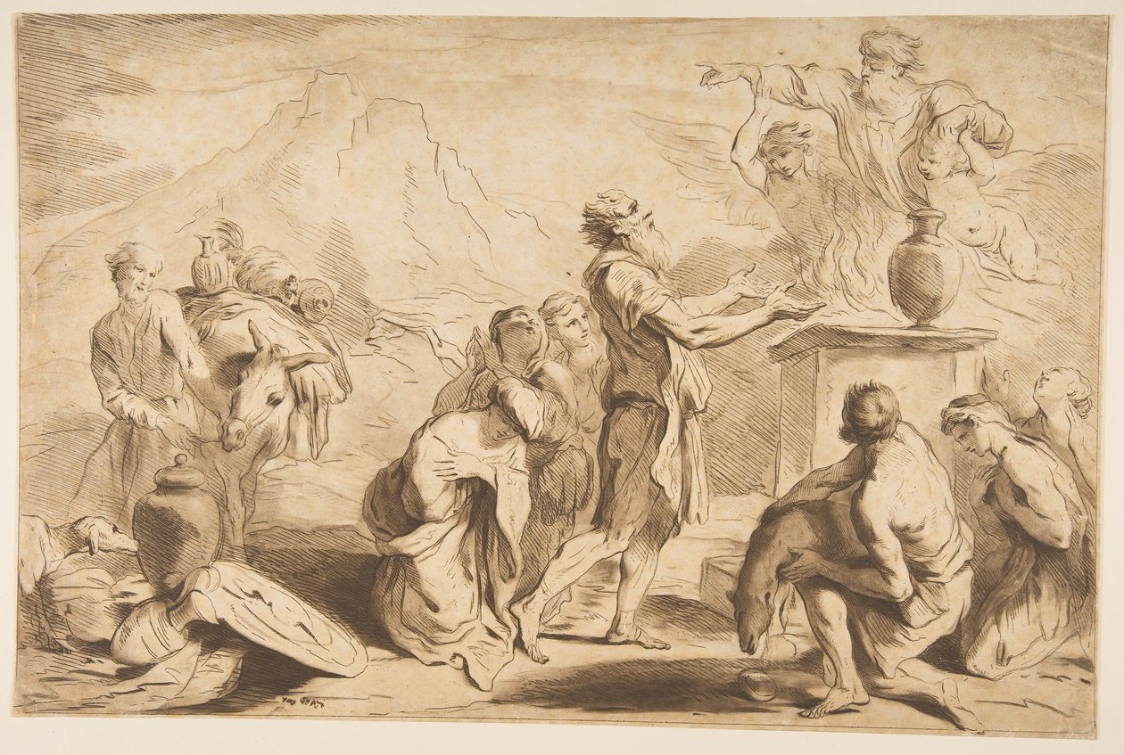 Noahs offer, 1765. av Francesco Bartolozzi
