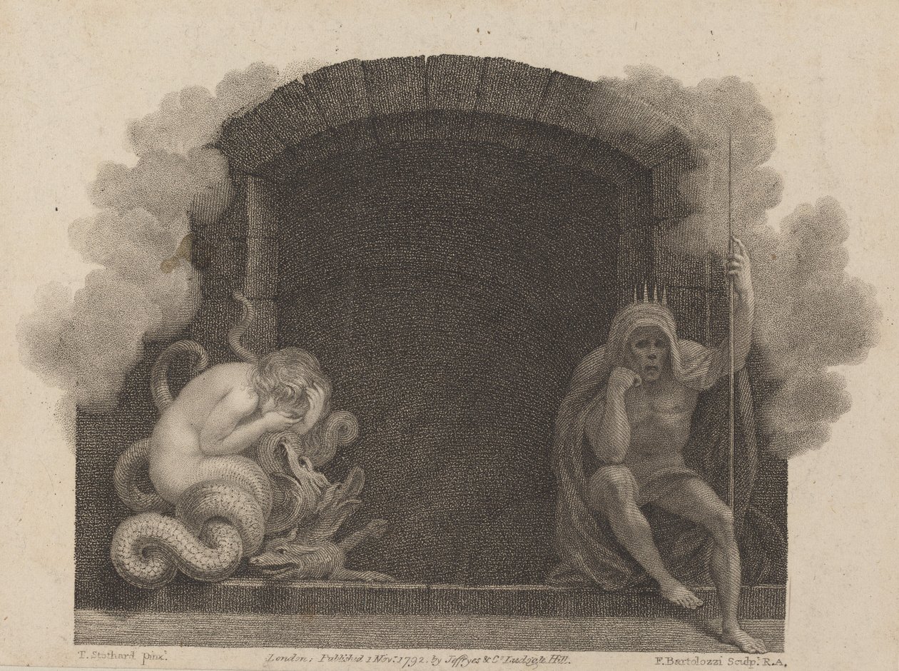 Dødens grav. av Francesco Bartolozzi