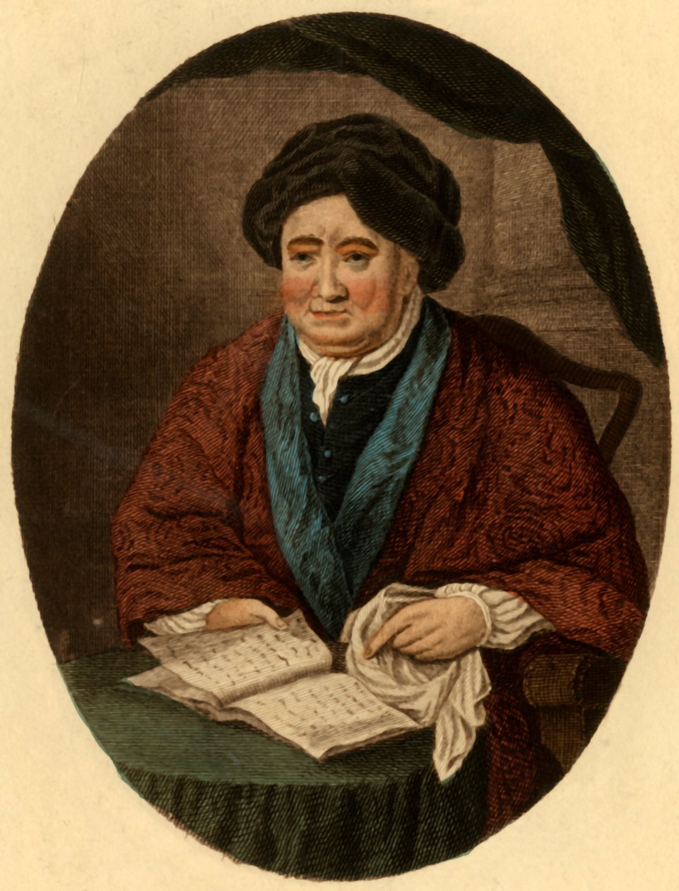 William Gostling, 1777, 1801. av Francesco Bartolozzi